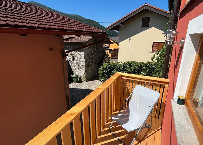 Hisa Blasc Wellness Feriehus Kobarid